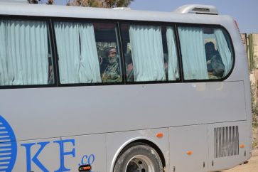 Militants evacuation