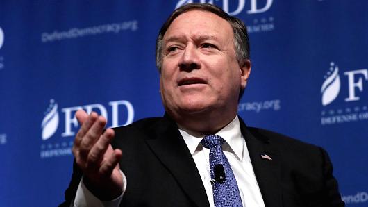 US Secretary of State Mike Pompeo