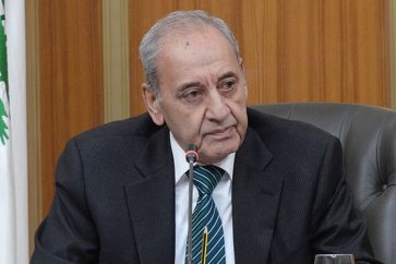 Lebanese Parliament Speaker Nabih Berri