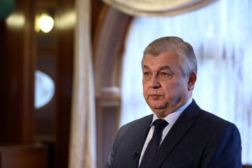Russia's special presidential envoy for Syria Alexander Lavrentiev