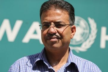United Nations Relief and Works Agency (UNRWA) media adviser Adnan Abu Hasna