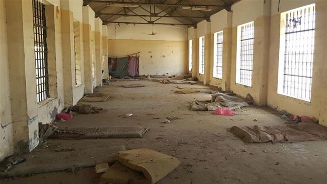 A deserted cell in the public section of Aden Central Prison (Photo by AP)