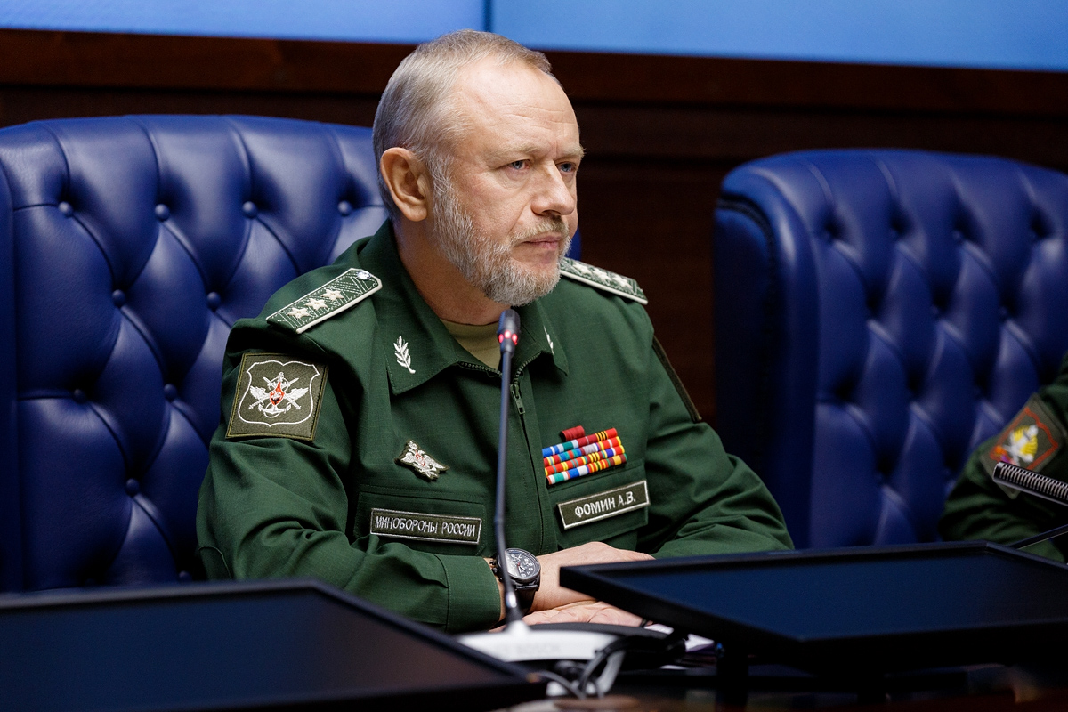 Russian Deputy Defense Minister Alexander Fomin