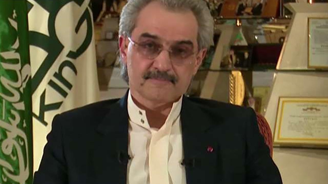 Saudi billionaire businessman Al-Waleed bin Talal bin Abdulaziz Al Saud