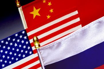 US Russia China
