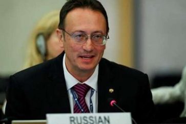 Director of the Foreign Ministry Department for Non-Proliferation and Arms Control Vladimir Ermakov.