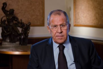 Russian Foreign Minister Sergei Lavrov