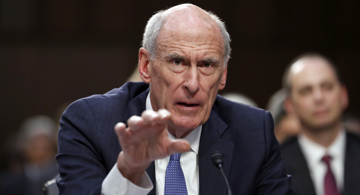 Director of national intelligence, Dan Coats
