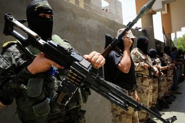 Islamic Jihad fighters