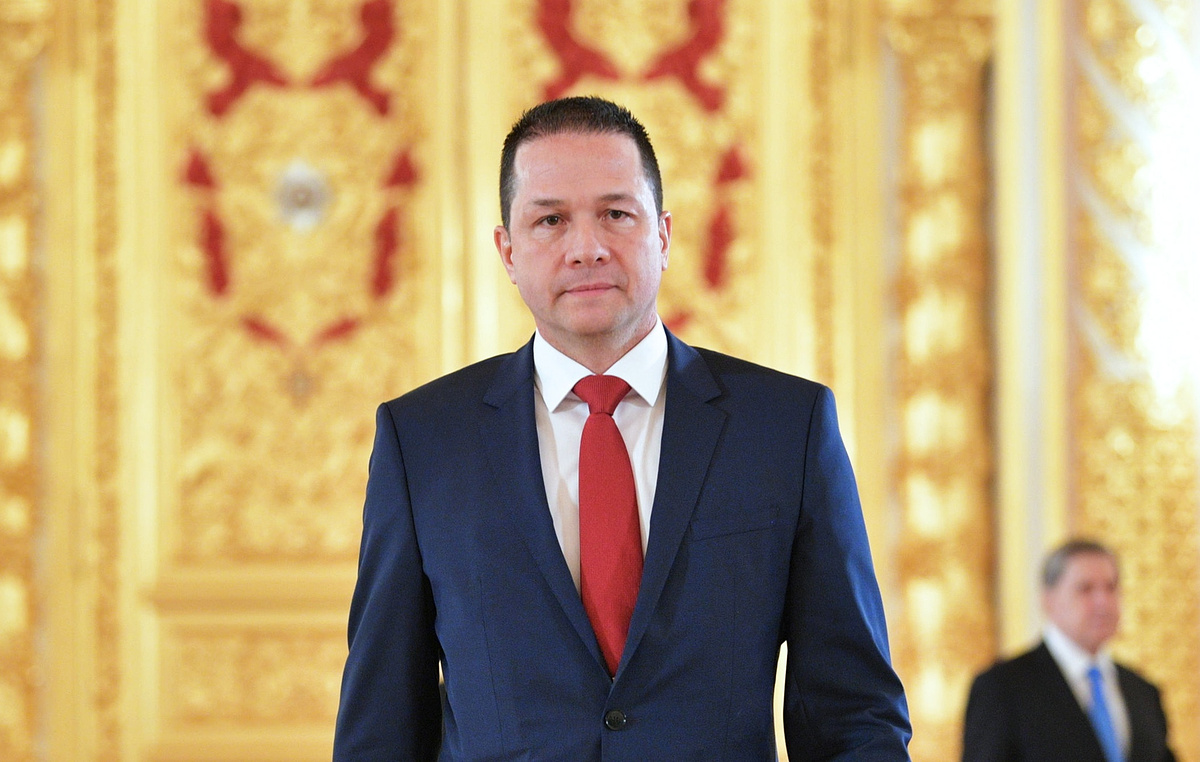 Venezuelan Ambassador to Russia, Carlos Rafael Faria Tortosa