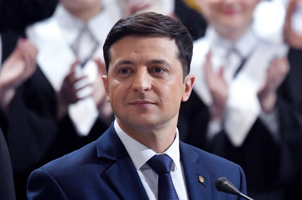 Ukrainian President Volodymyr Zelensky