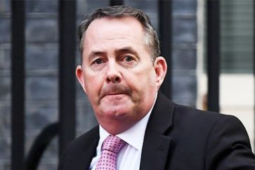 UK International Trade Secretary Liam Fox
