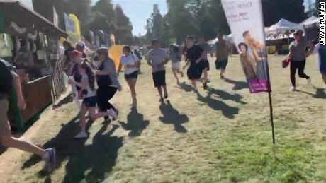 US festival shooting