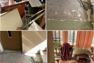 Israeli drones Hezbollah media center