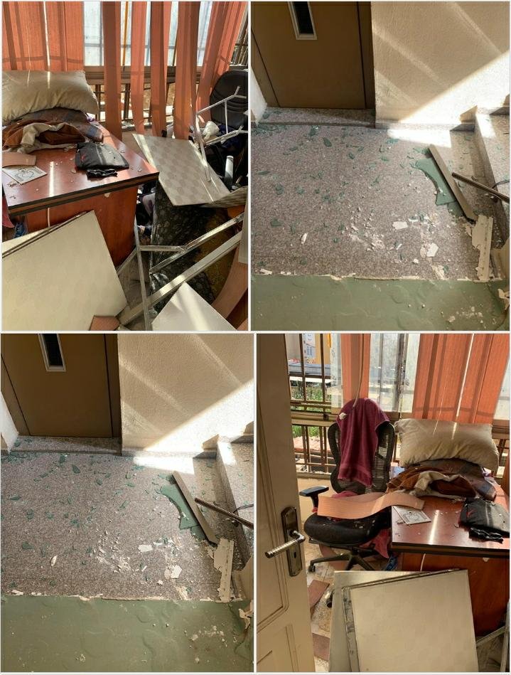 Israeli drones Hezbollah media center