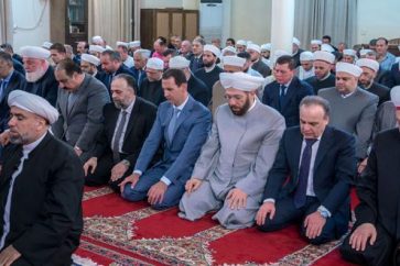 Assad Eid prayer