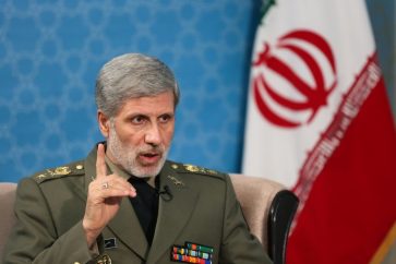 Iranian Defense Minister Brigadier General Amir Hatami