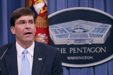 Pentagon Chief Mark Esper