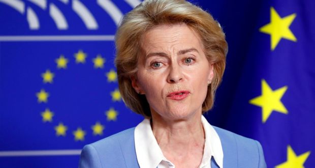 EU president-elect Ursula von der Leyen