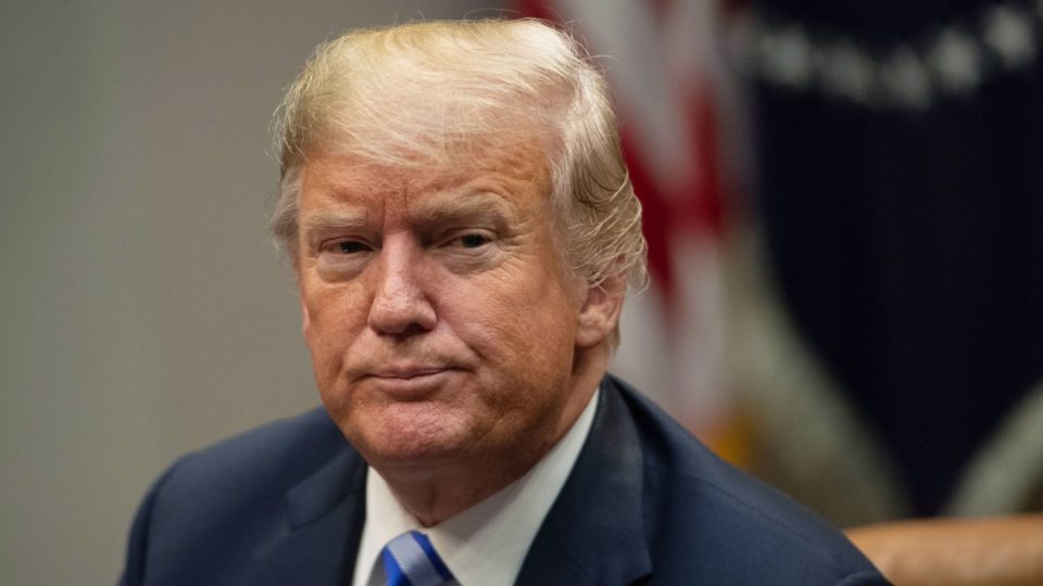 US President Donald Trump