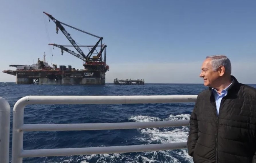 netanyahu gas field