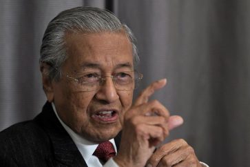 Malaysian Prime Minister Mahathir Mohamad