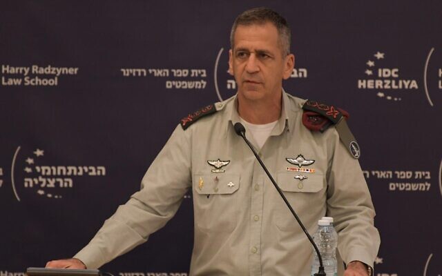 Israeli Chief of Staff Lt.-Gen. Aviv Kochavi