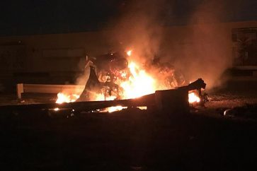 Baghdad airport strike