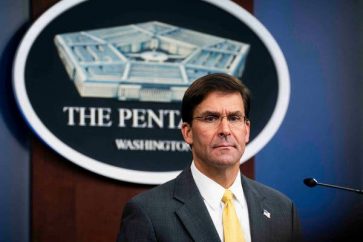 US Defense Secretary Mark Esper