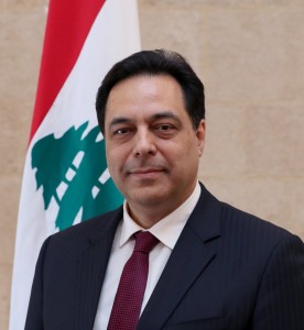 Lebanese Prime Minister Hassan Diab