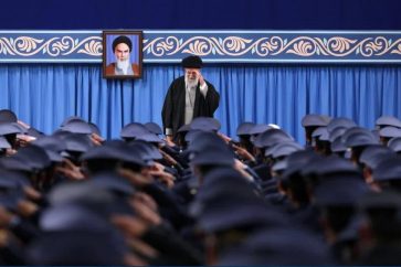 Imam Khamenei a meeting with group of Air Defense commanders and personnel in Tehran (Saturday, February 8, 2020)