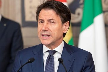 Italian Prime Minister Giuseppe Conte