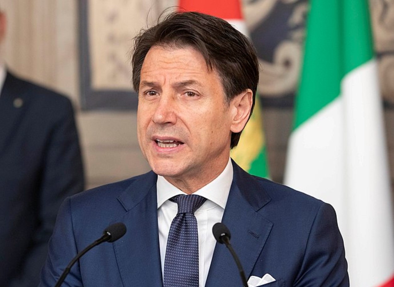 Italian Prime Minister Giuseppe Conte