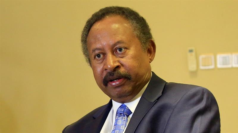 Sudan's Prime Minister Abdalla Hamdok