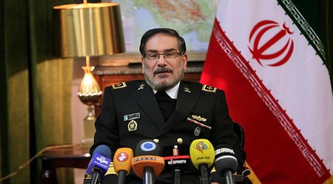 Secretary of Iran’s Supreme National Security Council Ali Shamkhani