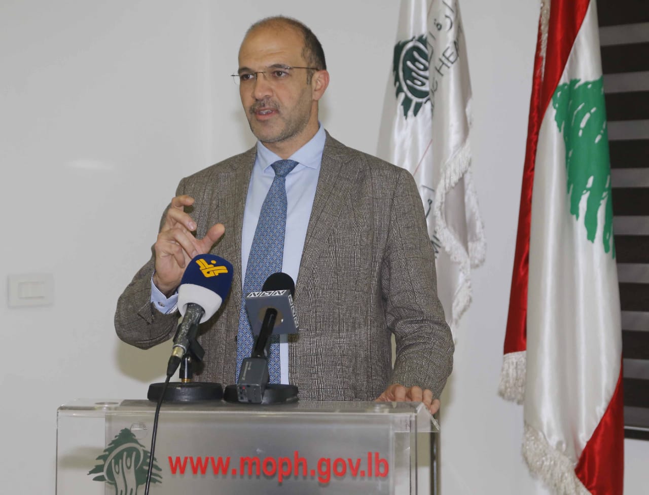 Lebanese Health Minister Hamad Hasan coronavirus