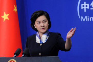 Chinese Foreign Ministry Spokeswoman Hua Chunying