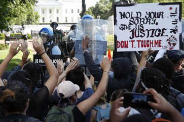 White House protests George Floyd