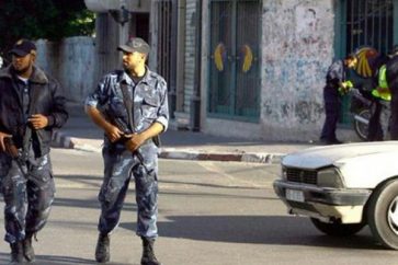 Palestinian police Gaza Hamas