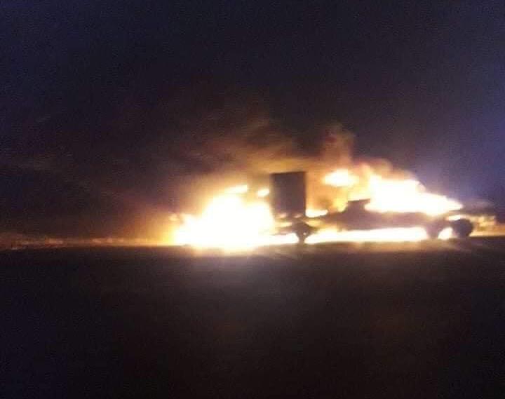 US military convoy attacked in Iraq