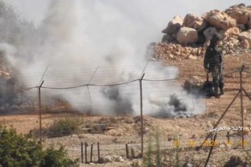 Israeli robot Lebanon border