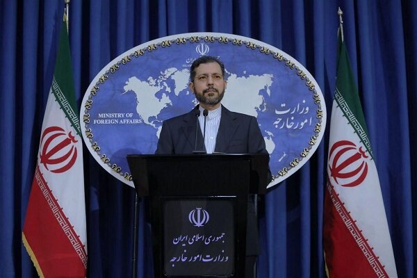 Iran’s Foreign Ministry spokesman Saeed Khatibzadeh