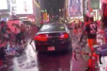 car ramming NY