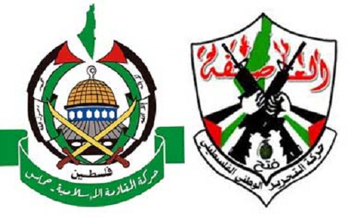 Hamas Fatah logos