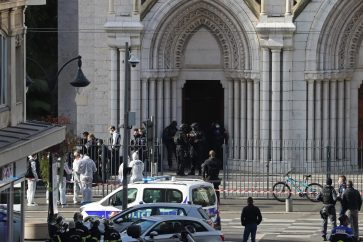 French police Nice knife attack