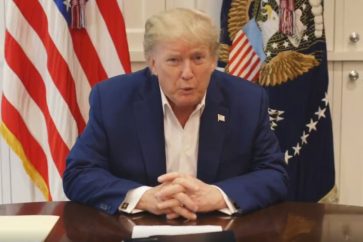 Trump coronavirus hospital