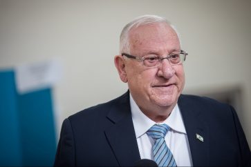Israeli President Reuven Rivlin