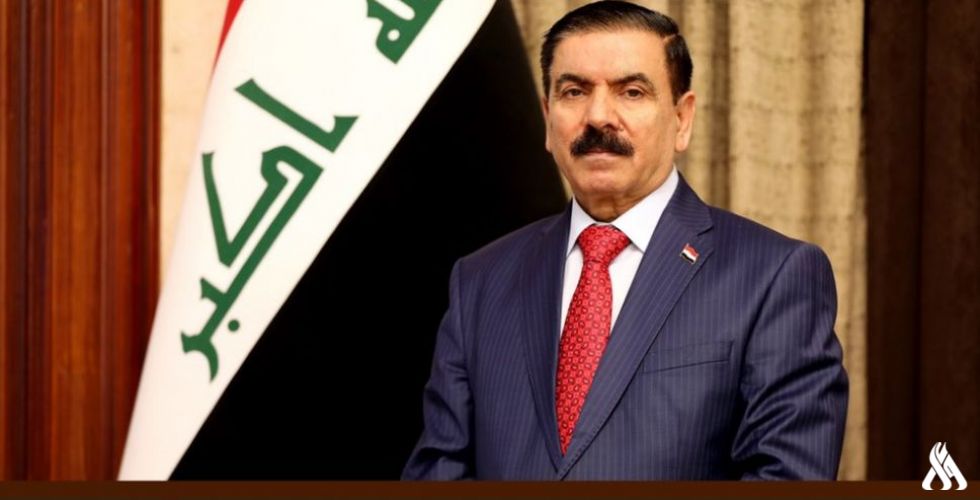 Iraqi Defense Minister Juma Inad Saadoun