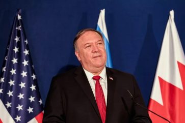 Pompeo Zionist entity