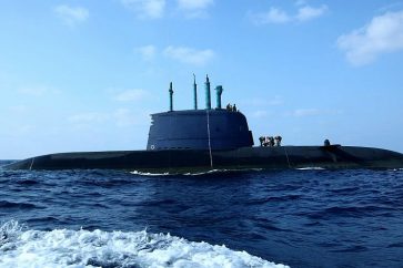 Israeli Navy submarine